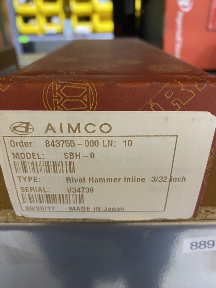 SBH-0 RIVETING HAMMER Aimco