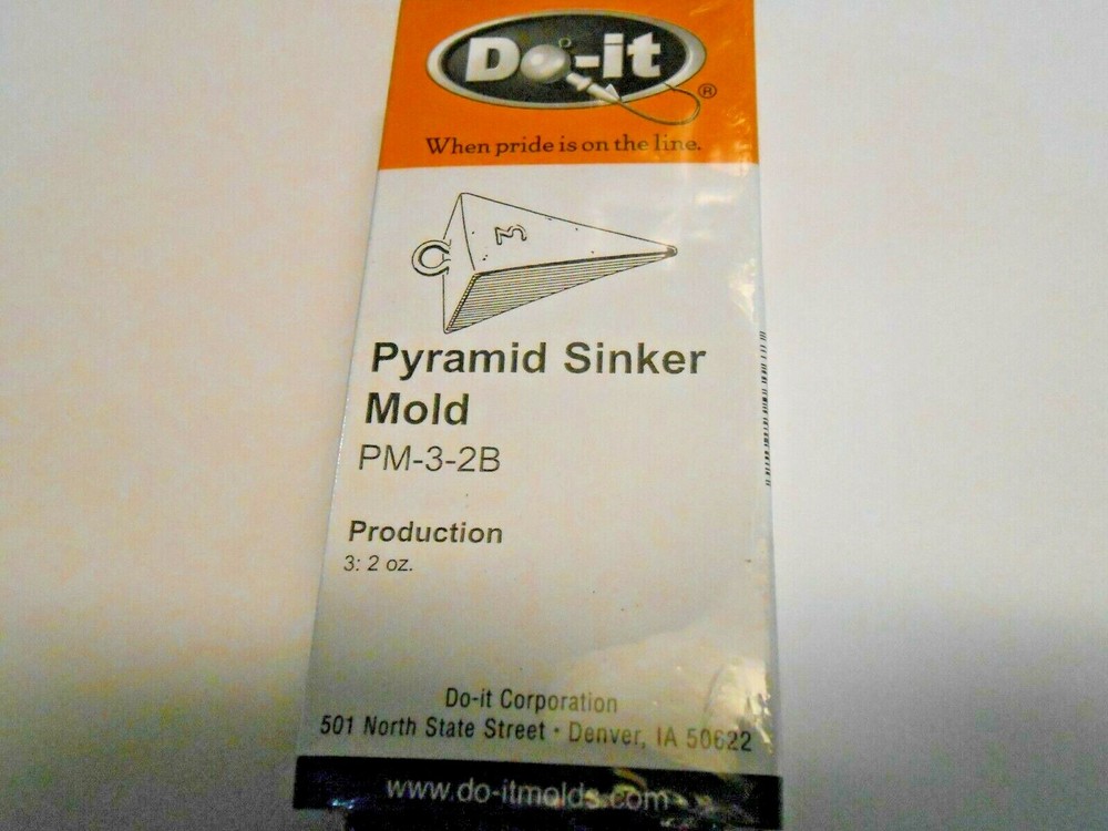 3167 Do-It Pyramid Sinker Mold 2 oz Free Ship @ $75.00