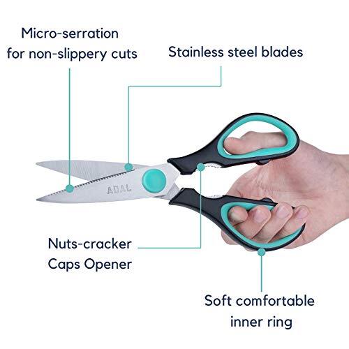 Kitchen Shears Sharp Scissors Stainless Steel Meat Chicken Professional BBQ