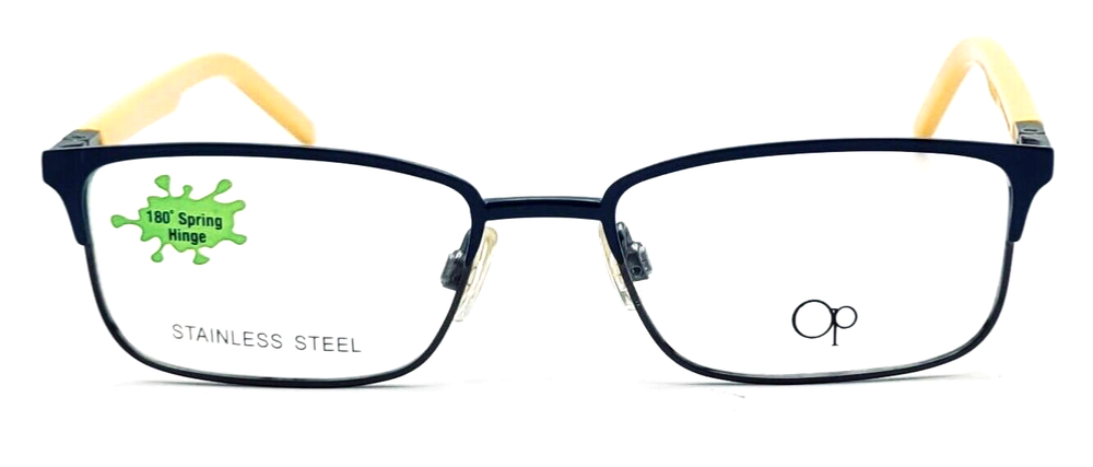 OP - OCEAN PACIFIC - 853 49/16/130 - BLUE MATTE - NEW Authentic EYEGLASSES Frame