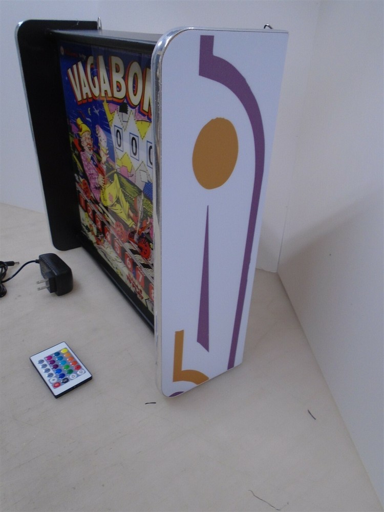 Williams Vagabond Pinball Head LED Display light box