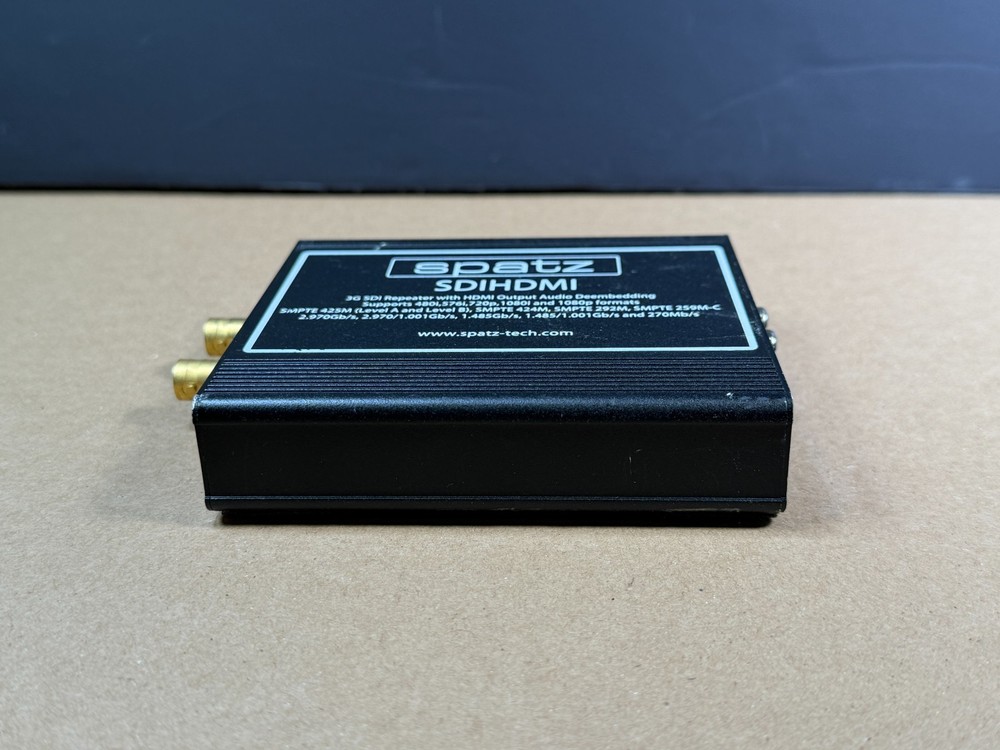 Spatz SDIHDMI 3G SDI Repaeter With HDMI Output Audio Deembedding