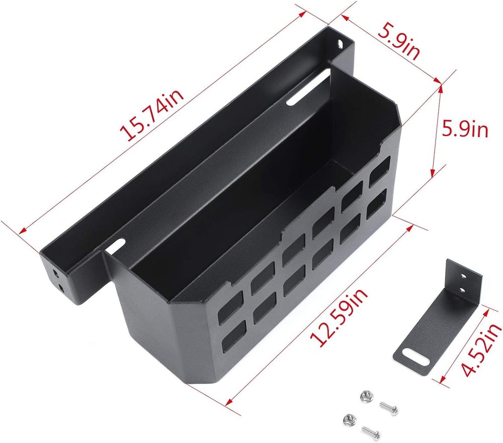 Rear Molle Panel Trunk Side Cargo Rack Shelf Organizer Storage Tray Basket Me...