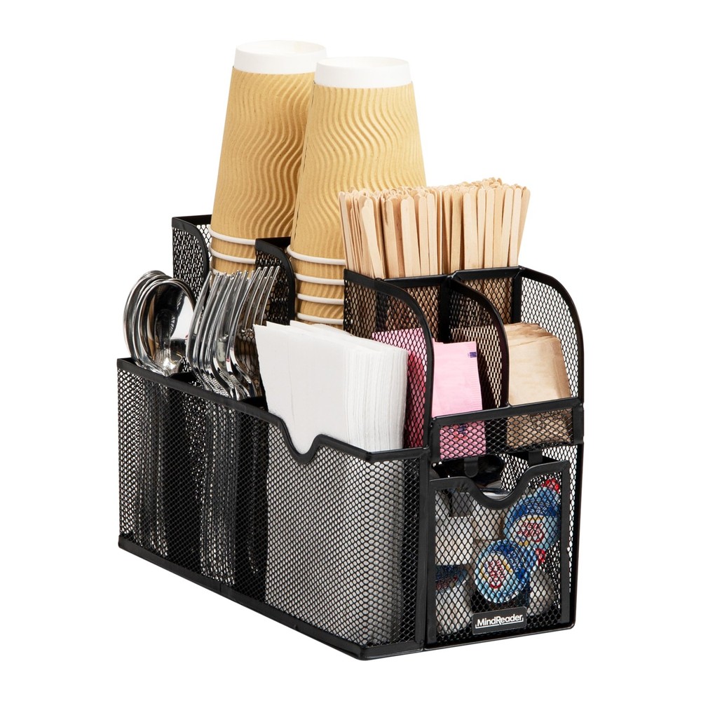Mind Reader 11-Compartment Countertop Organizer - Desk & Office Storage