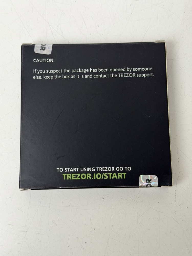 New Original Trezor Cryptocurrency Hardware Wallet