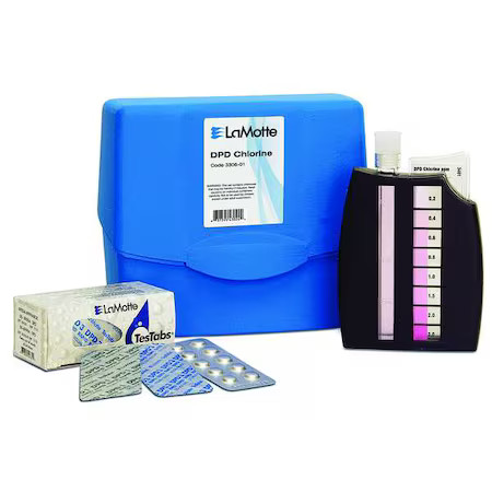 Lamotte 3308-01 Water Testing Kit, Chlorine, 0.2 To 3 Ppm