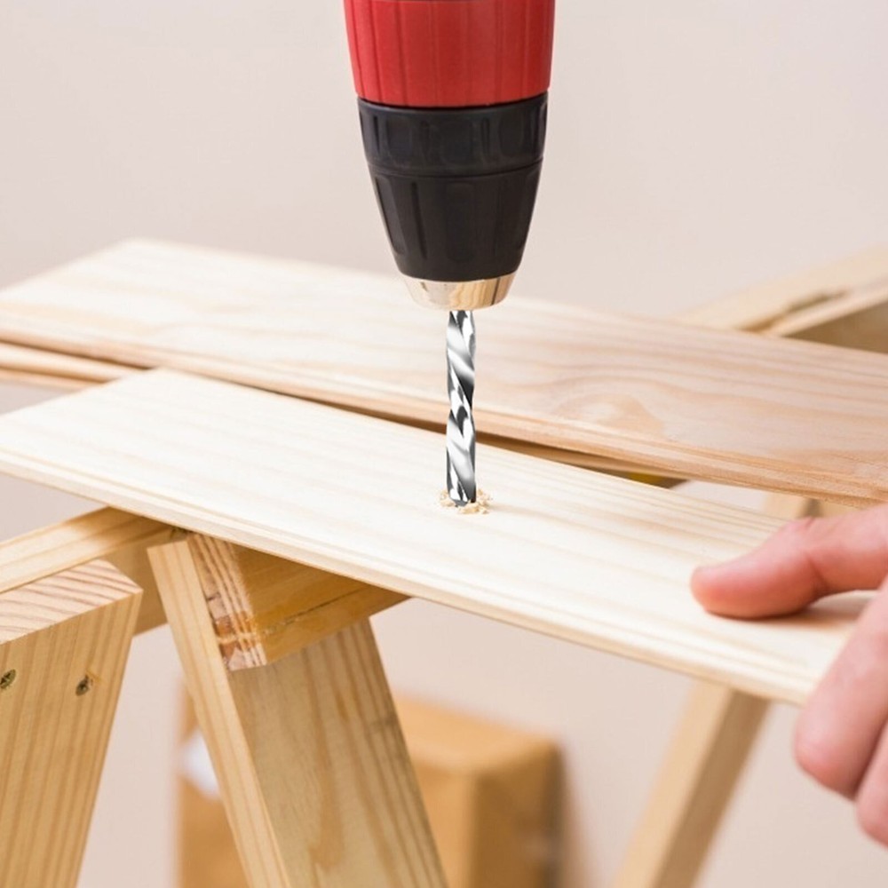 31PCS Precision Pin Vise Hobby Micro Drill Bits Mini Micro Hand Rotary Tools Set