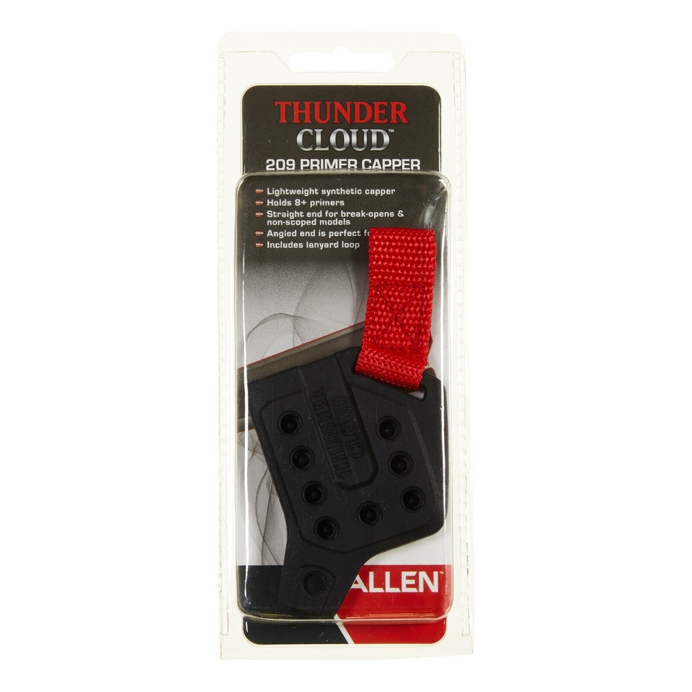 Thunder Cloud 209 Inline Muzzle loader Primer Capper by Allen, holds 8+ Primers
