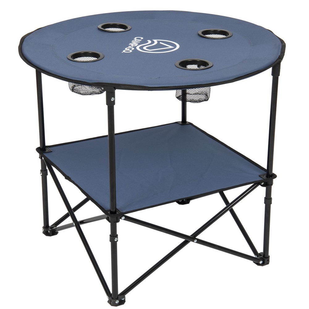 28" ROUND FABRIC TABLE MOSS