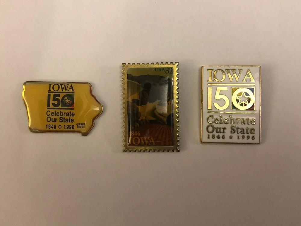 Lapel Pins. Iowa State(3)