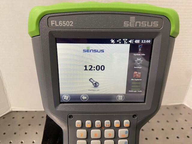 Sensus FL6502 Utility Meter Reader w/ Charging Cradle, Car Charger Water Program