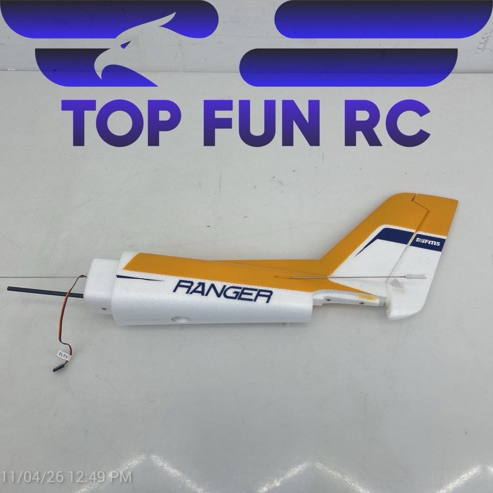 FMS RANGER 1220MM V2 REAR FUSELAGE (TAIL SECTION) YELLOW