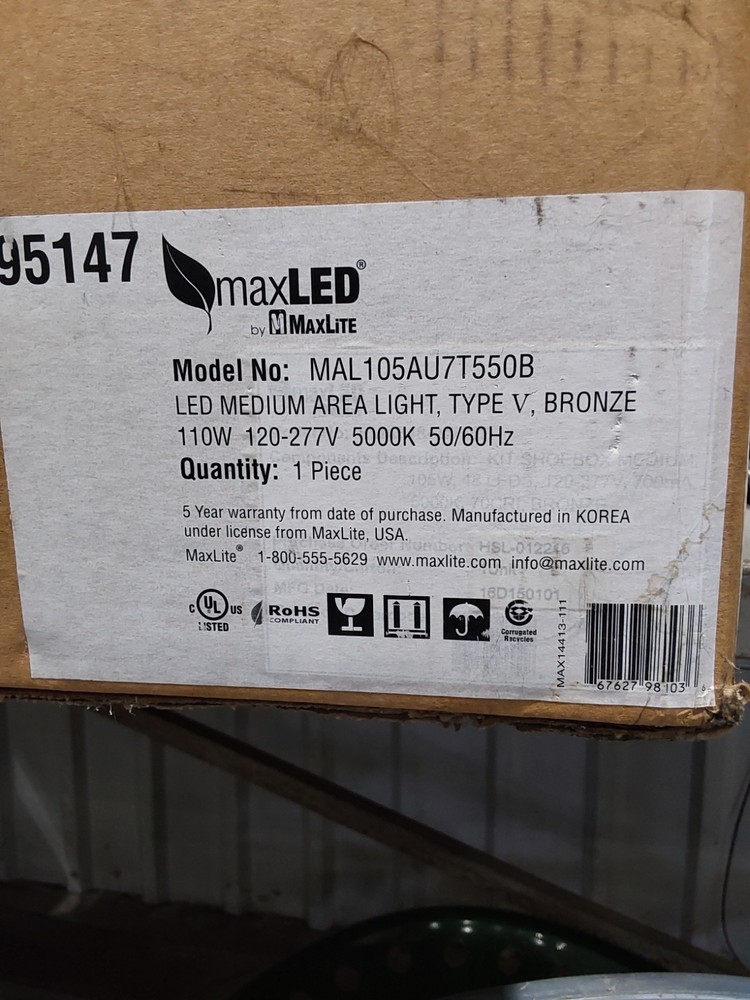 Max Lite Parking Lot Light