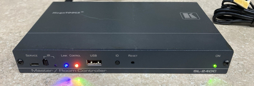 KRAMER MegaTOOLS SL-240C Master / Room Controller - TESTED - W/Power Cord