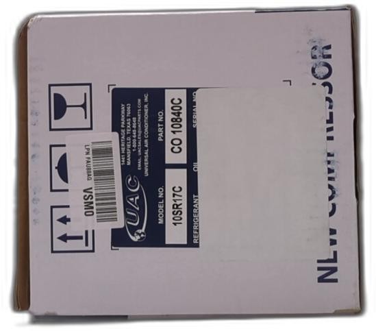 Uac-co 10900c Compressor - New Compressor