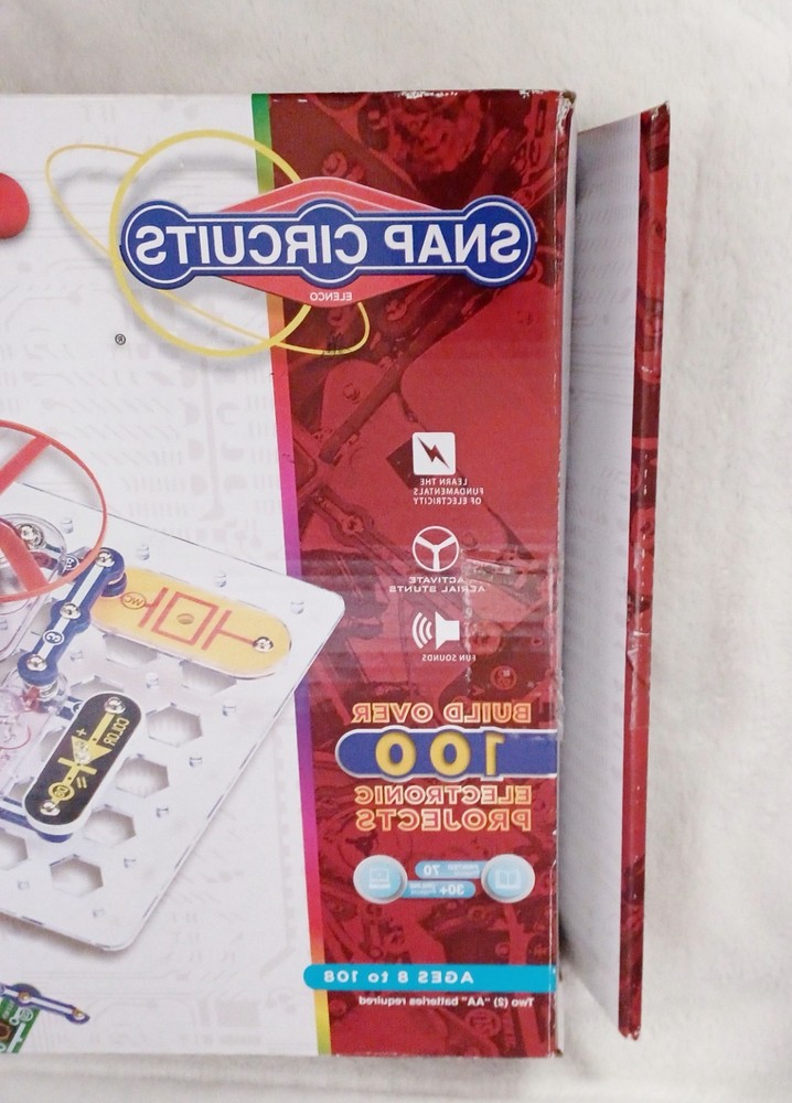 Snap Circuits Jr. 100-In-One Electronics Kit-SC-100