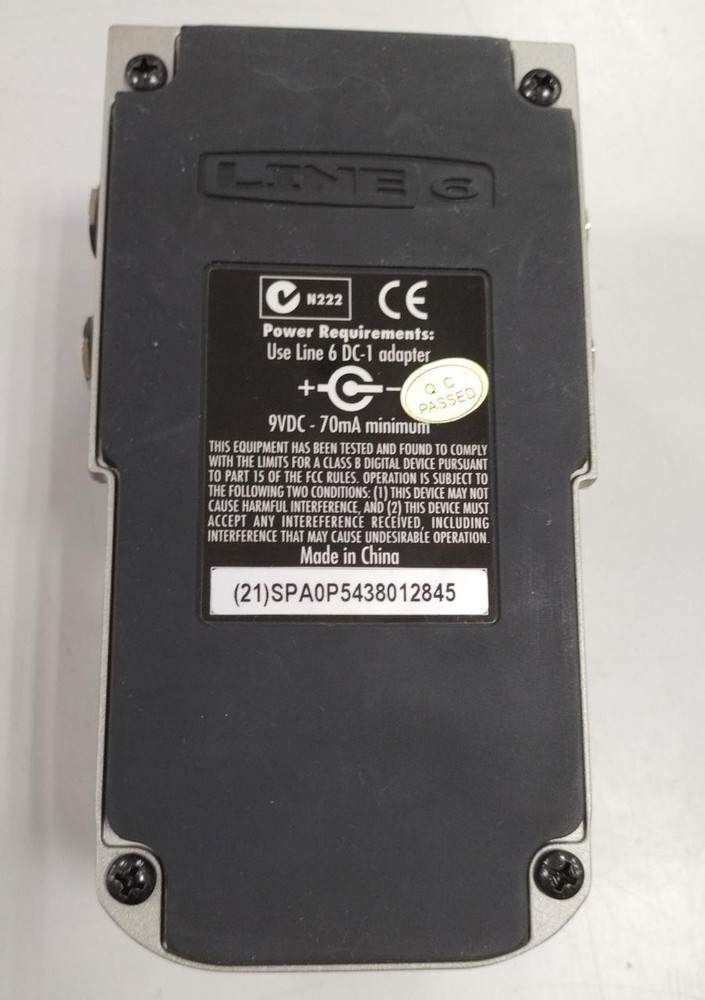 Line 6 Space Chorus Guitar Effects Pedal Used