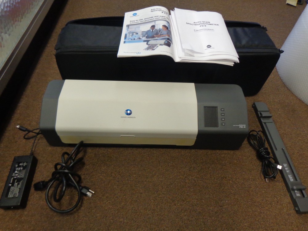 Konica Minolta FD-9 Auto Scan Spectrophotometer  *Please Read*