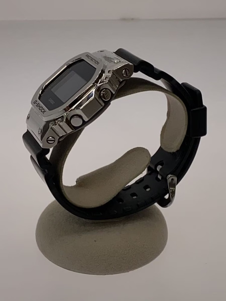 CASIO Quartz Watch G SHOCK Digital Rubber BLK BLK SS