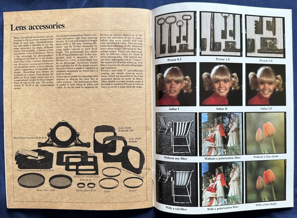 Hasselblad Lenses sales brochure