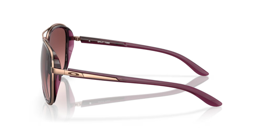 Oakley Sunglasses Split Time OO4129-0258 Crystal Raspberry / G40 Black Gradient