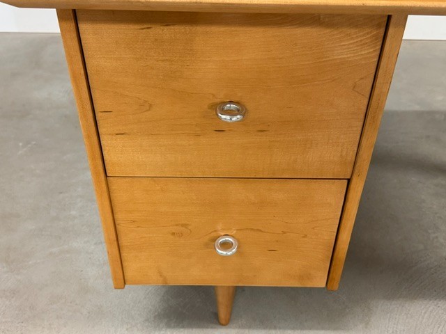 Refinished Maple Paul McCobb Planner Group Desk