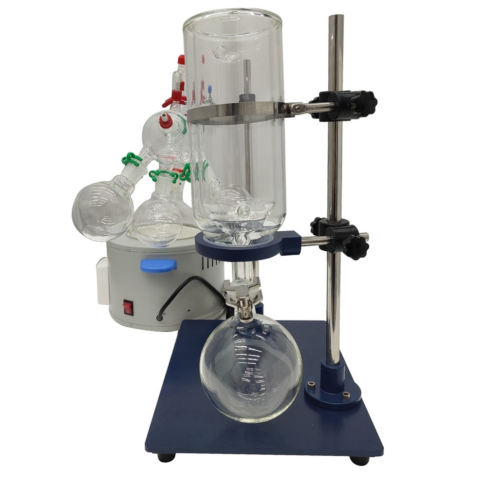 110V Short-range Molecular Distillation Apparatus Laboratory Heating Stirring