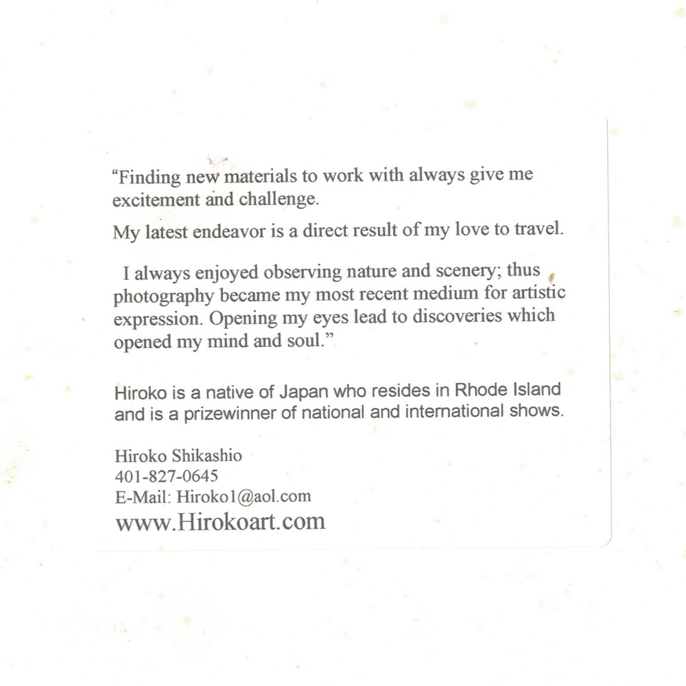 Hiroko Shikashio Artist 4 Prints Signed and Numbered