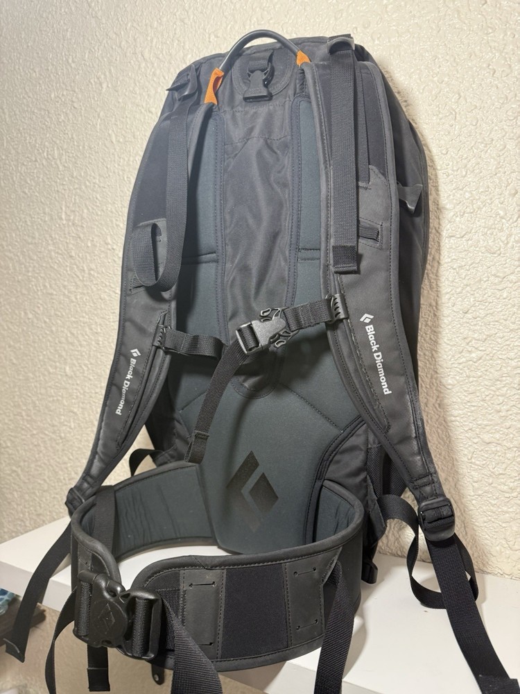 Black Diamond Sidewinder 20L Backpack Black Rock Climbing Day Pack Hiking EUC