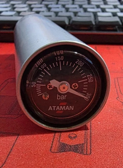 Ataman AP16 Compact Air Cylinder Silver