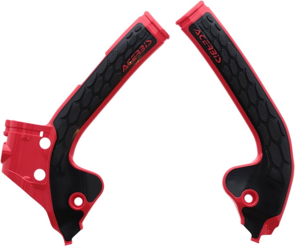 Acerbis X-Grip Red/Black Frame Protectors (2686041018)