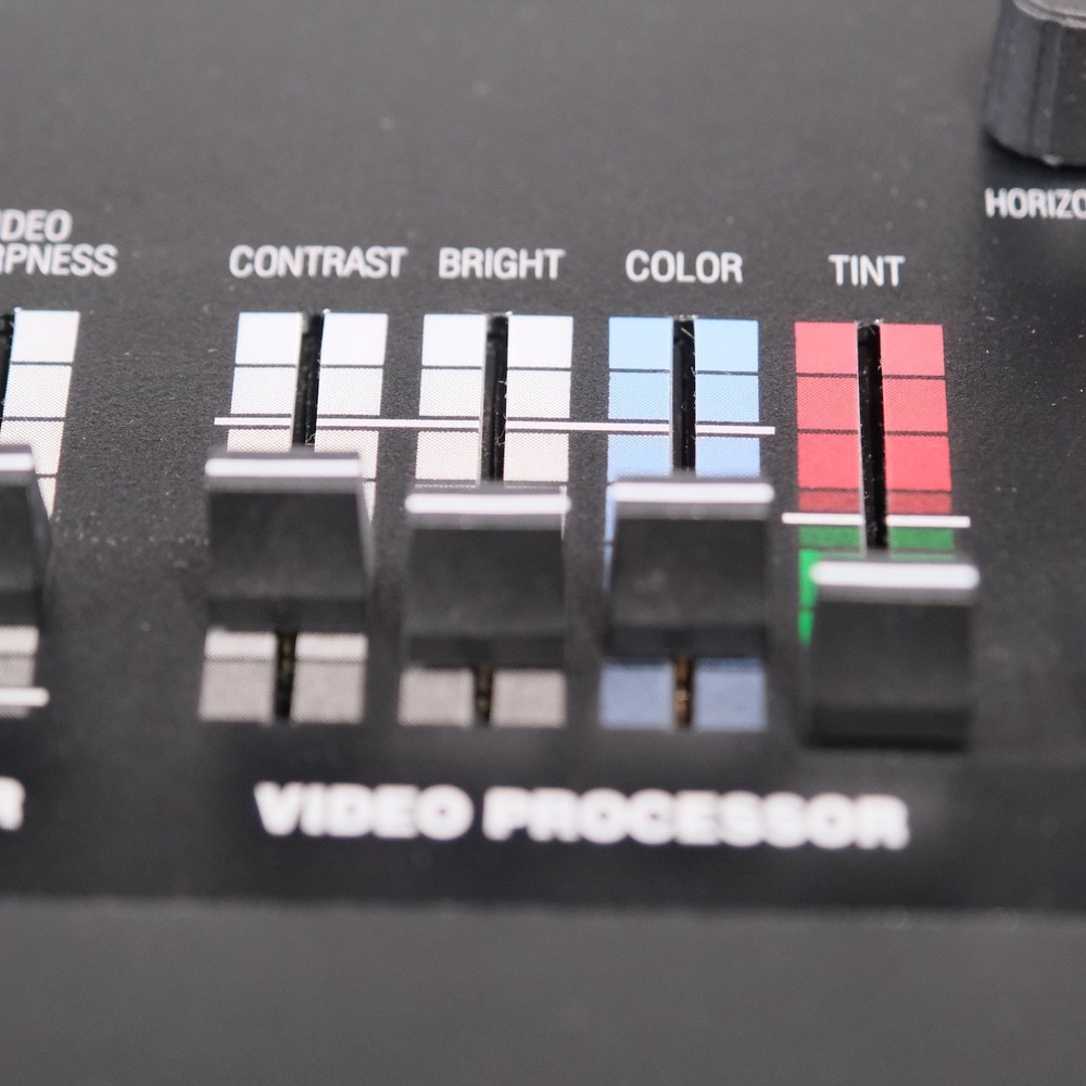 VIDEONICS VIDEO EQUALIZER Model VE-1A NTSC audio video processor very clean!