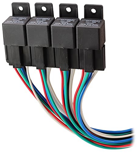 Fastronix High Current 40/60A Relay Panel with 4 Relay and Socket Panel