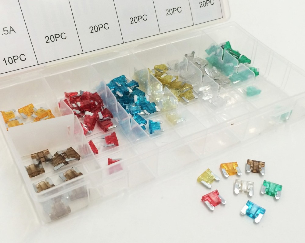 Low profile Mini Car Fuse Auto Trucks S.U.V's  120pc