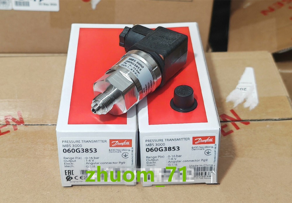 1PC Danfoss pressure transmitter MBS3000 060G3853