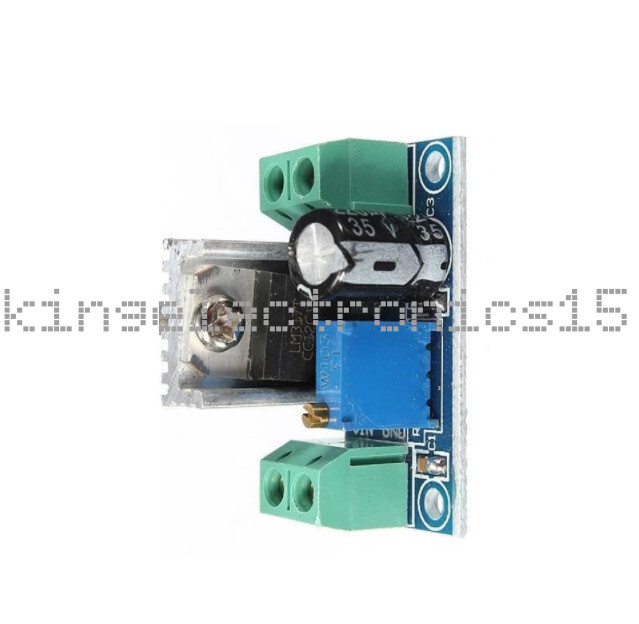 1X DC Linear Converter Buck Step Down LM317 Low Ripple Module Power Supply
