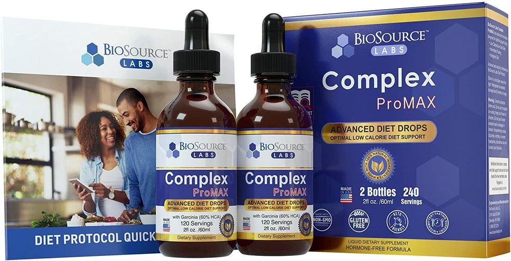 BioSource Labs Complex ProMAX Premium Diet Drops - 2 oz Bottle