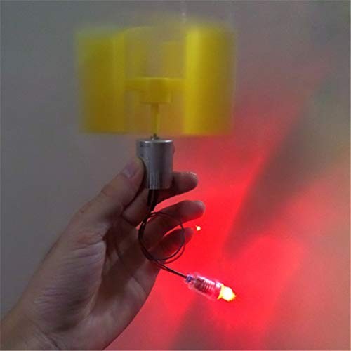 Mini Vertical Wind Turbine Generator for DIY Science Projects - 2PCS Educational