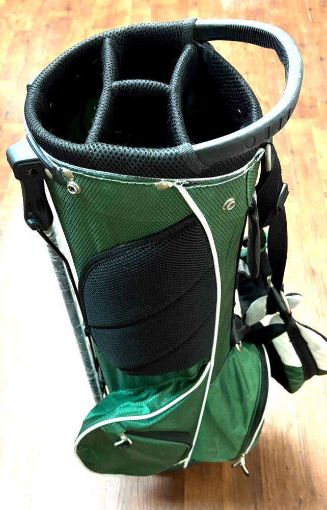PROSIMMON DRK Lightweight Stand/Carry Bag  4 SECTIONS 5 Zippered Pockets X-Strap