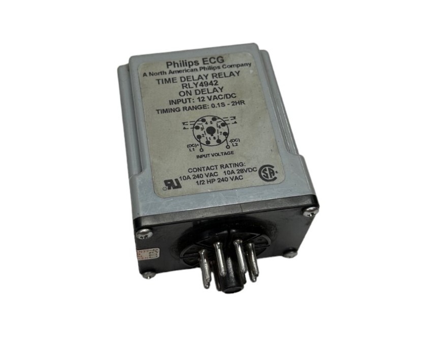 Philips ECG RLY4942 Time Delay Relay 🔥Fast Shipping🔥