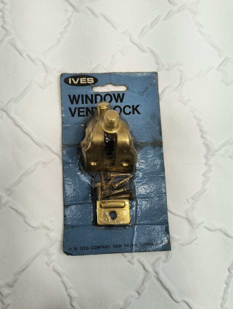 NOS Ives Window Vent Lock USA