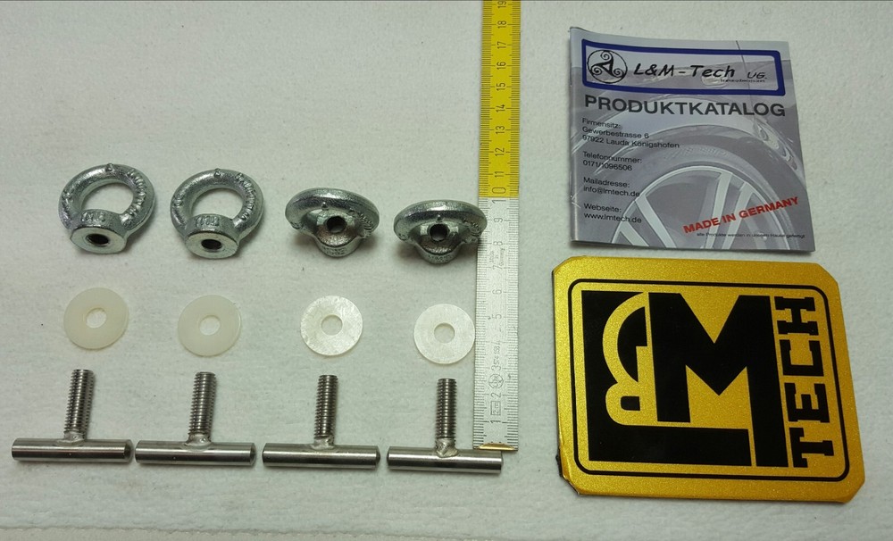 VW T5/T6 mounting screws locking rail multiflexboard load securing