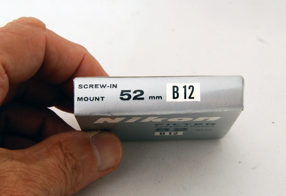 Nikon B12 52mm screw-in filter