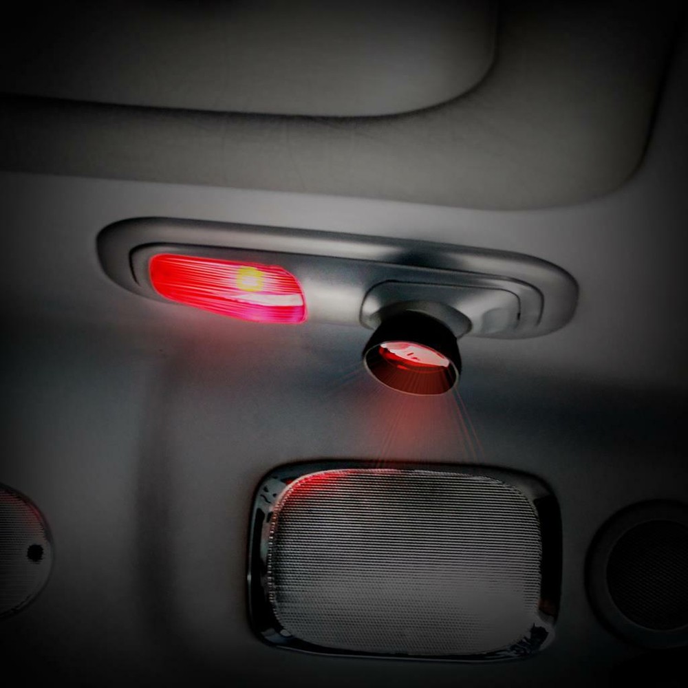 Red Rectangular Dome Light Lens For 2006+ Peterbilt 357/378/379/385/386/389