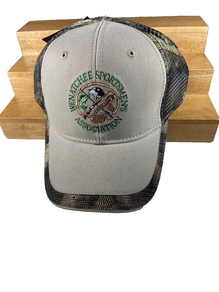 NEW Camo Baseball Hat Hook & Loop Advantage Timber RT400B SPROTSMEN'S ASSOC.