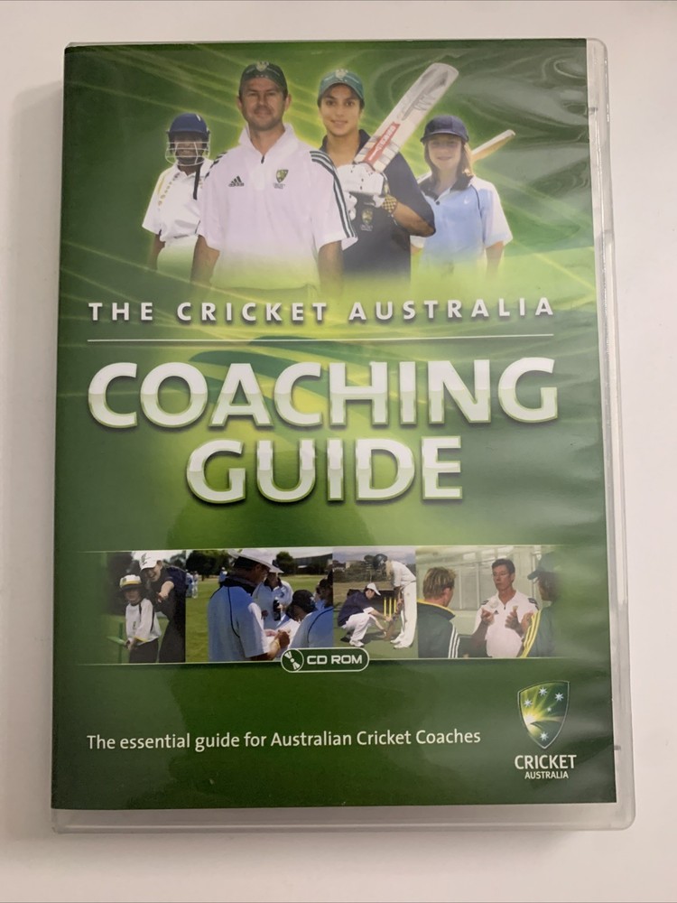 The Cricket Australia Coaching Guide PC Mac CD-ROM