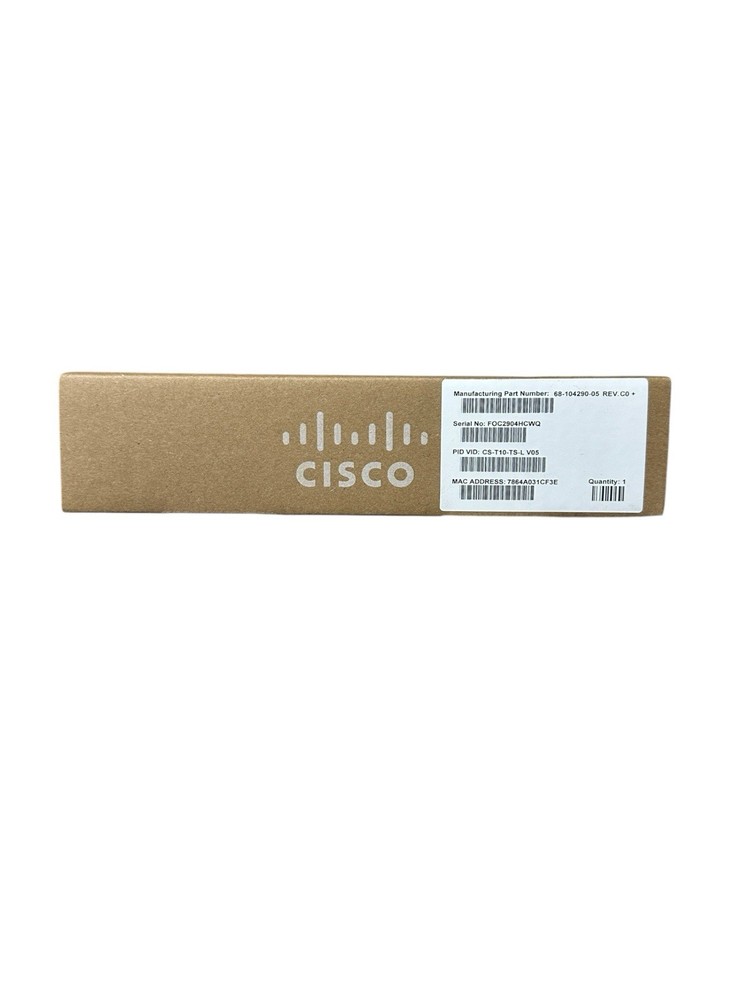 Cisco CS-KIT-EQ-K9+ Webex Room Kit EQ Codec TTC6-15 Camera New