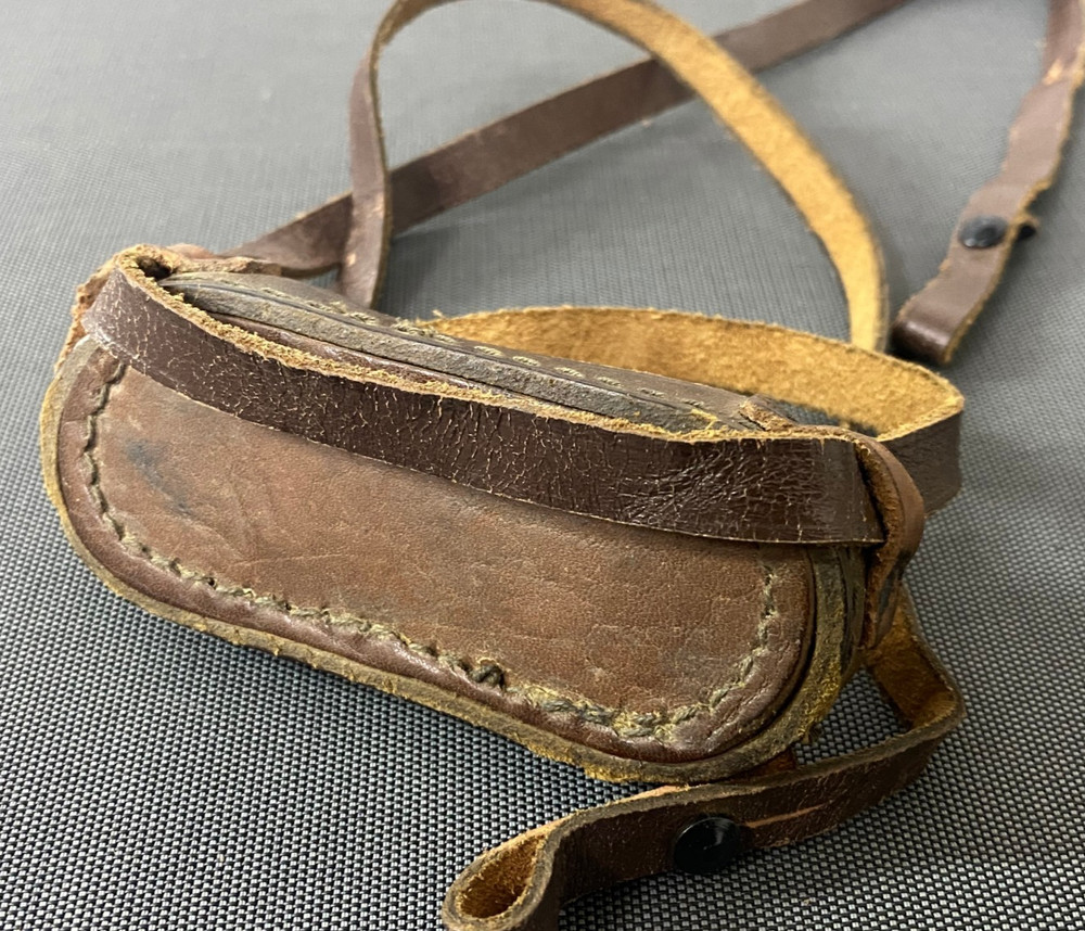 Strap and dust cover for binoculars, USSR