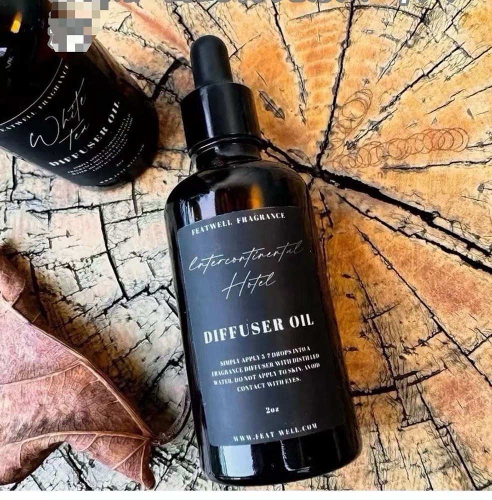 Featwell Intercontinental Hotel Diffuser Oil 2oz Aroma Essential Scent