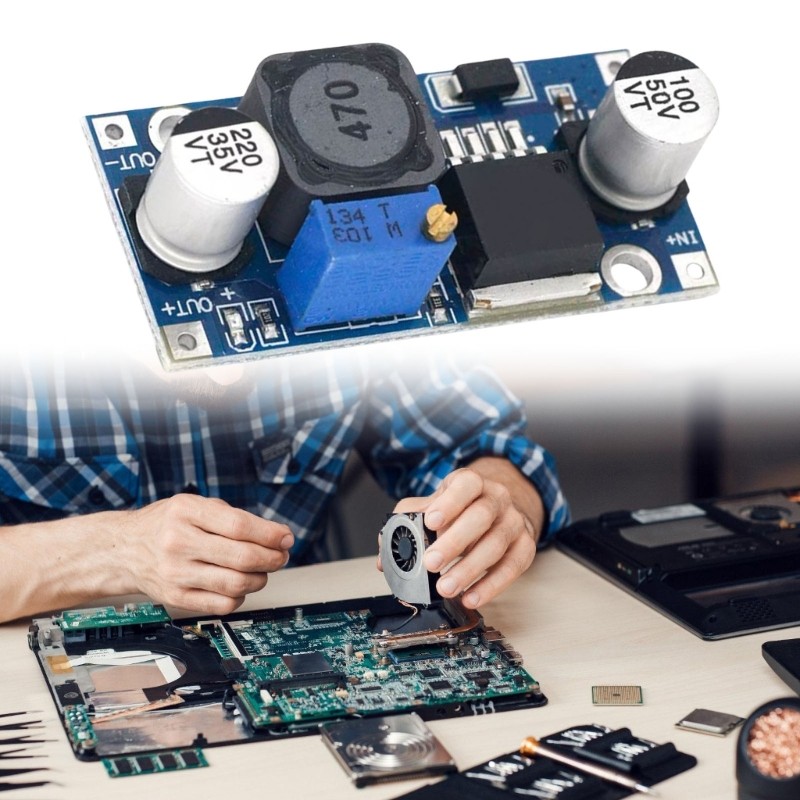 Step Down Module Converters Voltages Regulator Conversion Power Supply